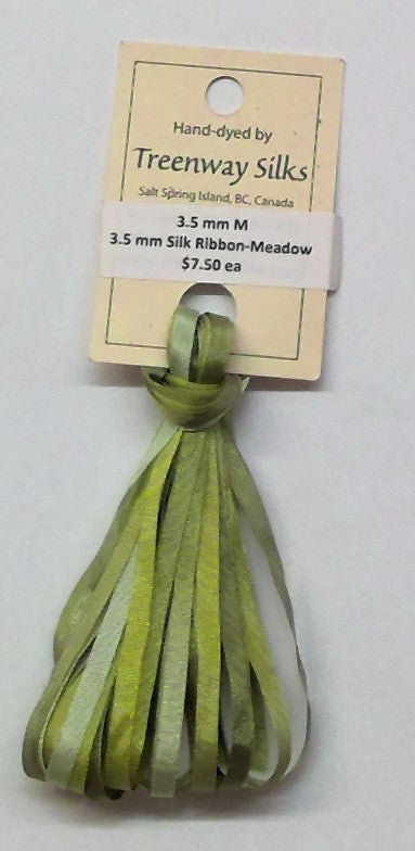 Montano Series Treenway Silks Hand-dyed Silk Ribbon