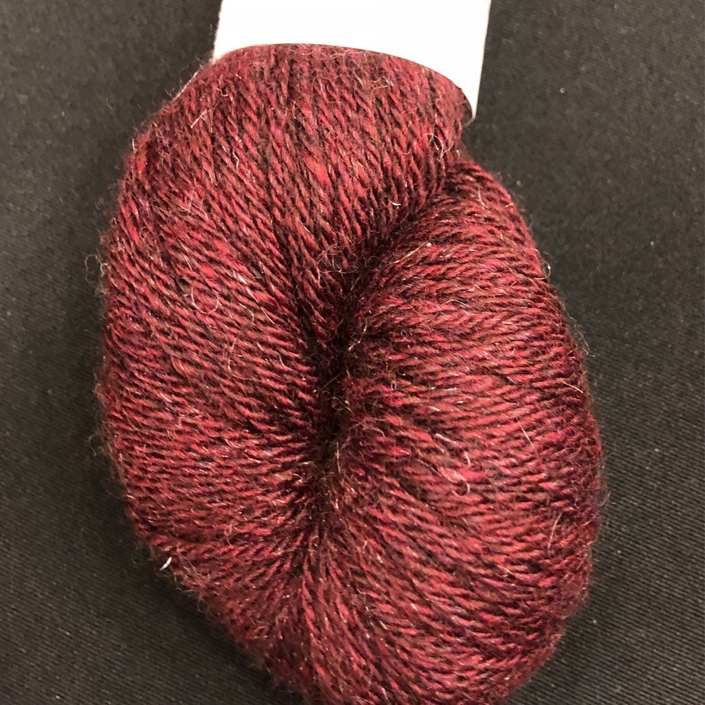 Frost Skein Cherry Cordial - 3 Ply Sport Alpaca Blend Yarn