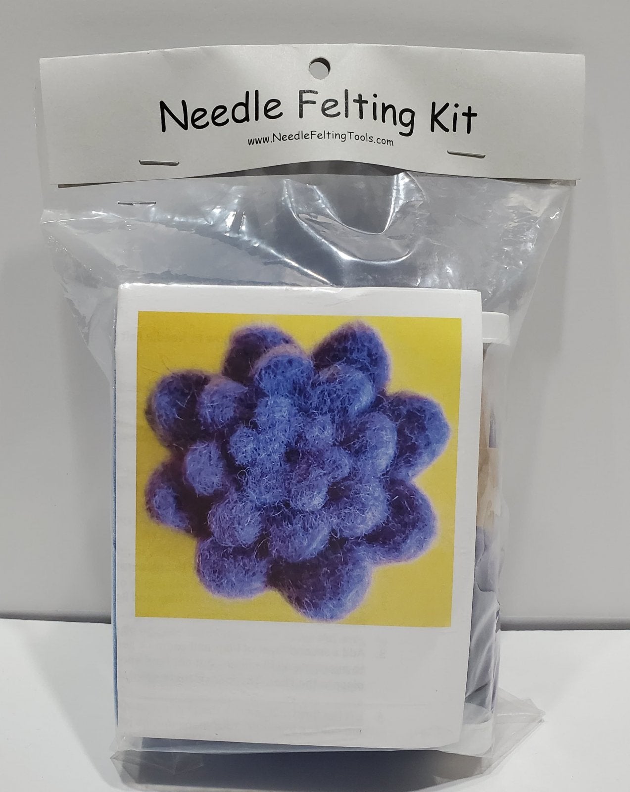Cookie Cutter Needle Felting Kit   Flower