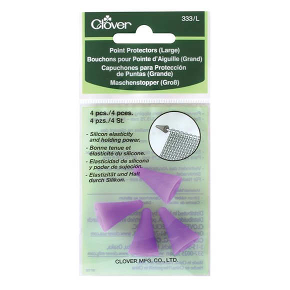 Clover Straight Needle Protectors - Large