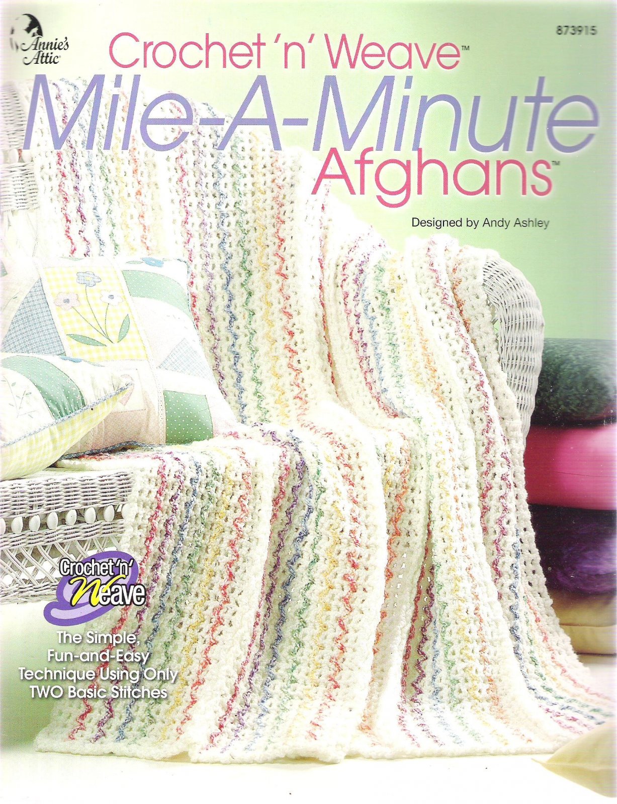Crochet 'N Weave Mile a Minute Afghans