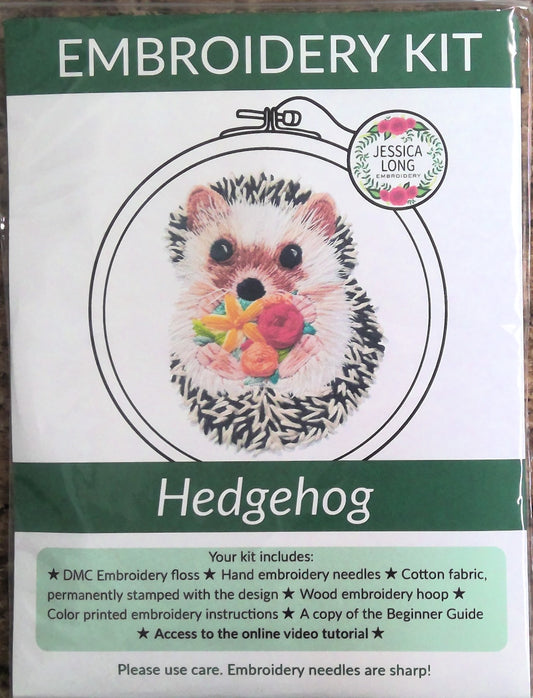 Embroidery Kits  Hedgehog