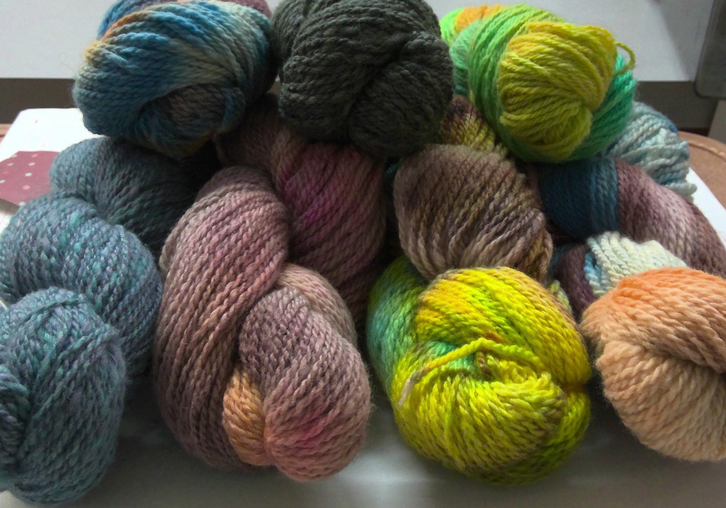 Ink Gypsy Yarn  80% Wool  20% Bamboo