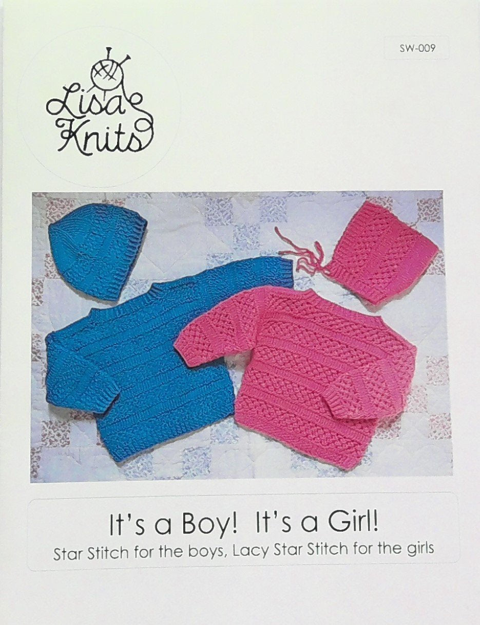 Lisa Knits Patterns   It s a Boy / It s a Girl