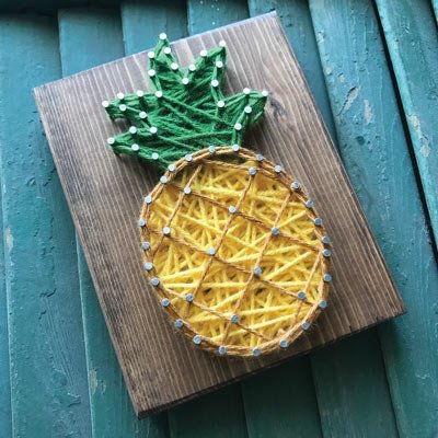 String Art Kit  Pineapple