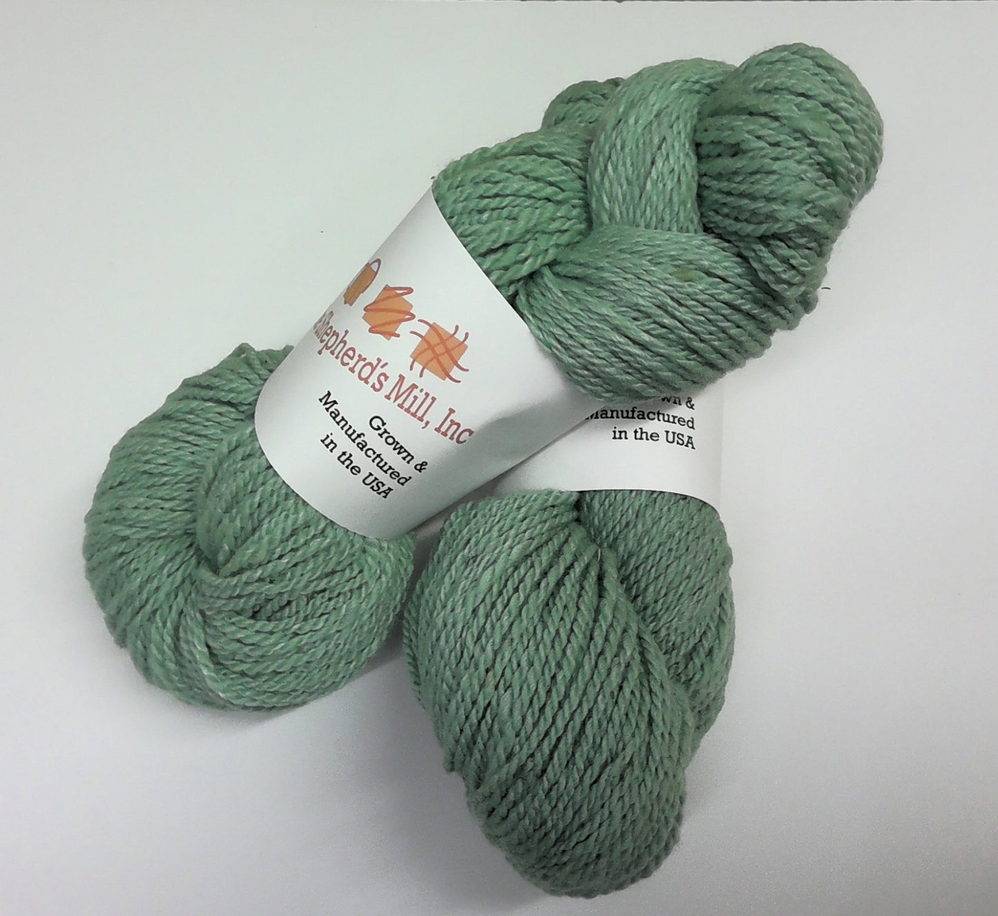Sea Grass Pearl - 2 Ply Sport Rambouillet Wool Blend Yarn