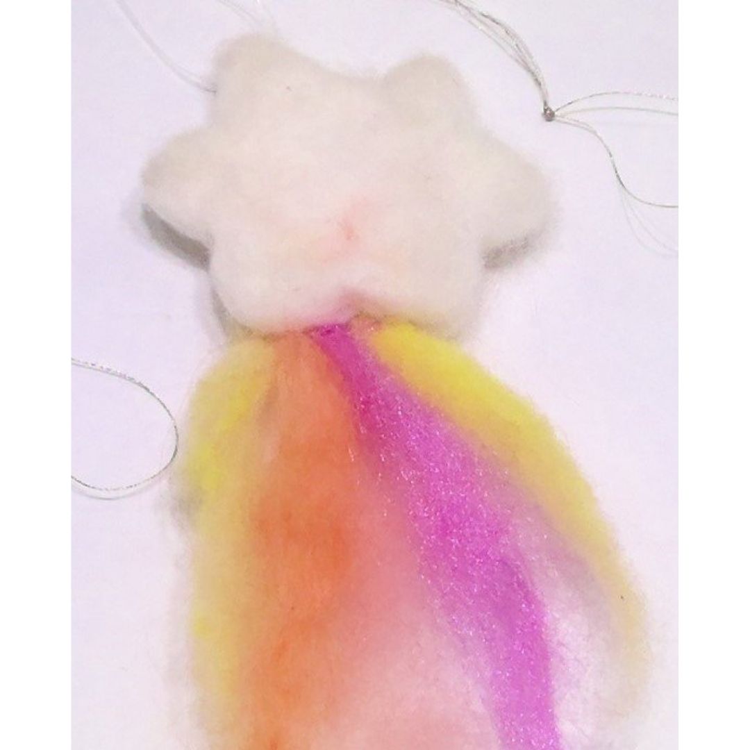 Cookie Cutter Felted Ornament